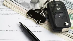 Save money and cheap car insurance with keyfob and insurance documents