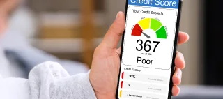 Check credit score on your mobile phone