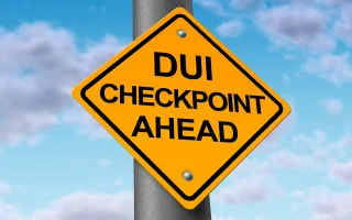 Sobriety and drunk driving checkpoint, cheap DUI insurance.