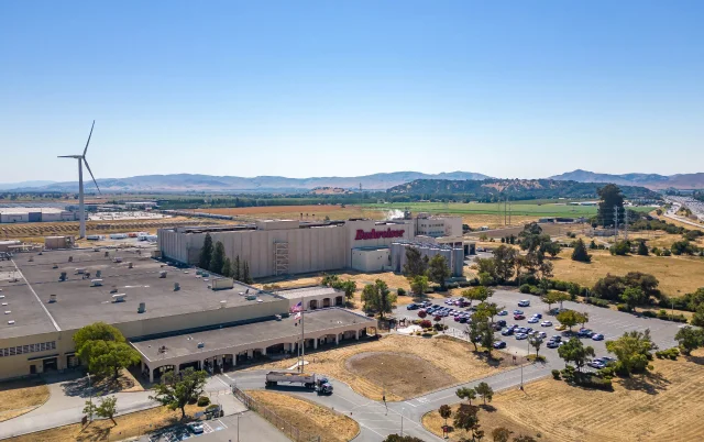 The Budweiser Factory in Fairfield, California on a beautiful sunny day – Fairfield, cheap car insurance in California