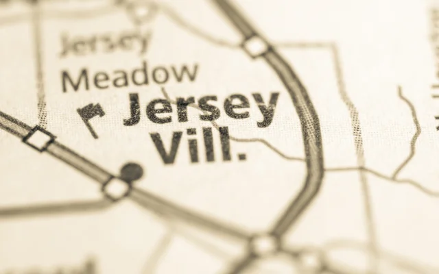 Jersey Village on a map, Texas, USA – Jersey Village, cheap car insurance in Texas