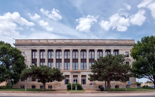 Wilbarger County Courthouse in Vernon, Texas, USA – Vernon, cheap car insurance in Texas