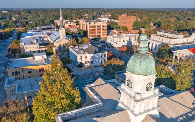 Athens, Georgia, USA at dawn – Athens, cheap car insurance in Georgia